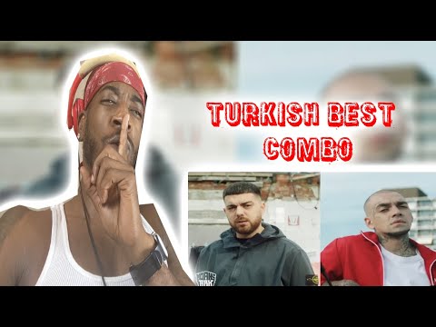 THE BEST TURKISH COMBO! Murda & Ezhel - Aya (AMERICAN REACTION)