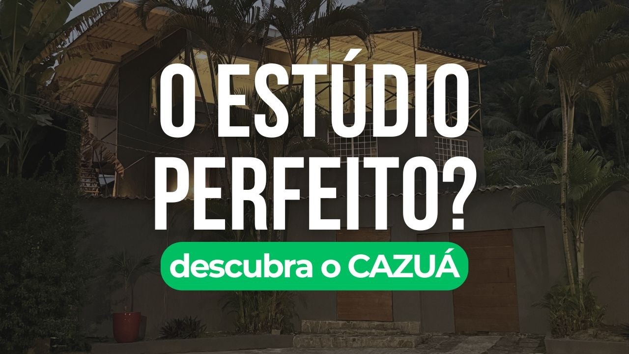 Construímos o Estúdio Fotográfico dos Sonhos no Rio de Janeiro (Tour Completo Cazuá)