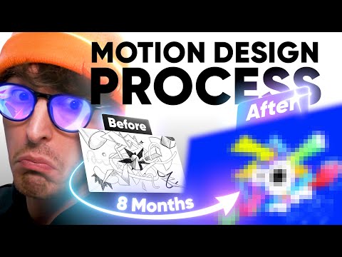 Animating my First Personal Project - Motion Design Process Breakdown