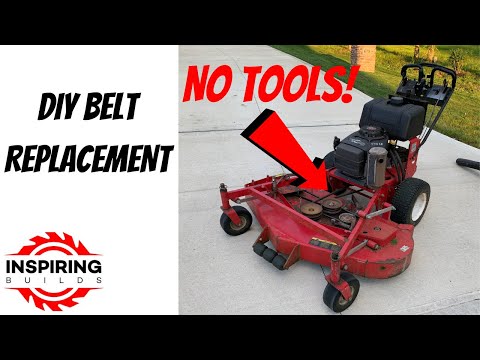 Snapper Belt Replacement (No Tools)