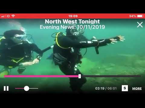 BBC North West Tonight SSI Scuba Dive