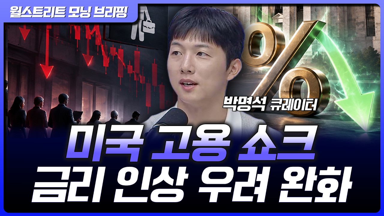 7월 고용 23,000건 감소, 금리 인상 우려 완화...S&P500, 반도체만 빼고 호조 [월가 뉴스레터]