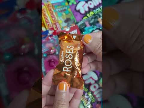 Candy Opening Video, Cadbury ROSES Tangy Orange Cream, more chocolates, mouth watering #shorts Candy Opening Video, Cadbury ROSES Tangy Orange Cream, more chocolates, mouth watering #shorts