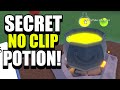 How To Make OP NO CLIP Potion In WACKY WIZARDS Roblox Shorts