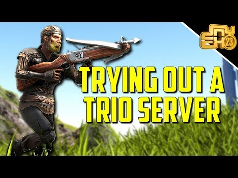 SO I PLAYED 3 MAN PVP SERVERS - Ark MTS Trio Cluster