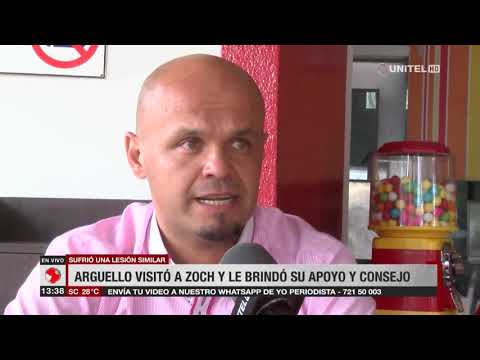 Argüello visitó a Zoch y le brindó su apoyo