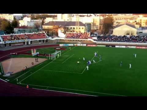 Пенальти в ворота БАТЭ Борисов. Леандро Торрес "Динамо Брест ".1/2 финала Кубка Беларуси. 1:0 !!!