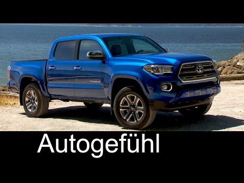 2016 Toyota Tacoma 4x4 Offroad Driving Exterior/Interior Preview Double Cab versions