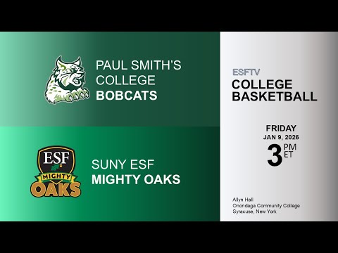 ESFTV College Basketball - Paul Smith's College at SUNY ESF