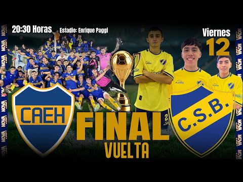 LA GRAN FINAL Eduardo Hertz - Sportivo Bombal Club | Partido VUELTA Segunda División L.D.S