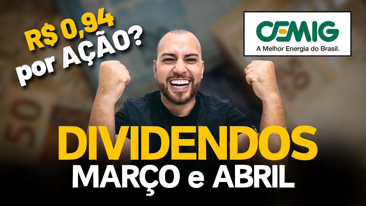 CMIG4 Vários DIVIDENDOS, JCP e BONIFICAÇÃO para MARÇO e ABRIL! Está barata? vale a pena investir?