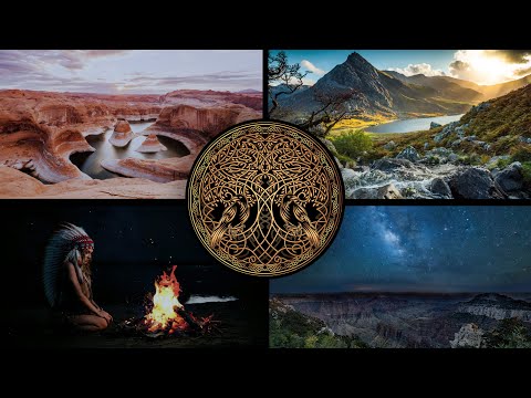 Shamanic music of the 4 elements 💧🔥🦅🌎 Connection with nature