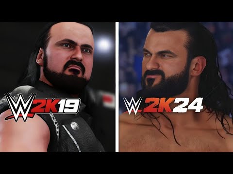 WWE 2K19 vs WWE 2K24 Insane Comparison!