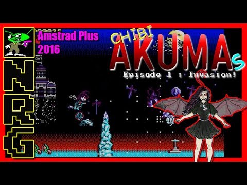 NRG: 20 Minutes of Gameplay - Chibi Akumas Episode 1: Invasion [Amstrad Plus]