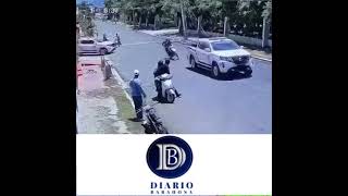 BARAHONA: Vea el  video, persecución deja hombre y un raso PN heridos de balas