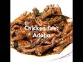Chicken Feet Adobo