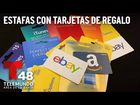 Estafas con tarjetas de regalo