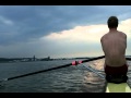 Sculling with Camera Mount