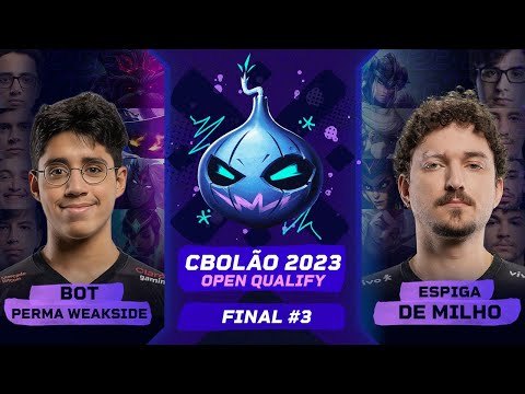 Bot Perma Weakside vs Espiga de Milho - JOGO 3 | FINAL: Qualify Aberto (Micao x Tatu)