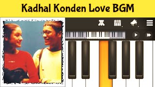 Kadhal Konden Love BGM  Yuvan Shankar Raja  Piano 