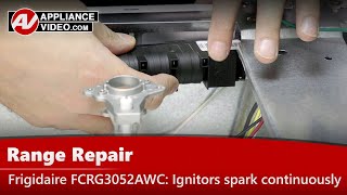 Oven Repair: Ignitors Spark Continuously - Spark Module