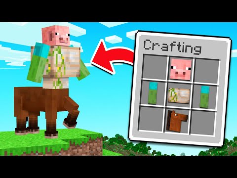 How To Make CURSED MOBS In MINECRAFT!