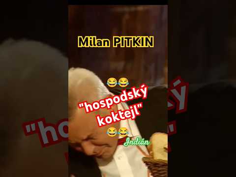 Milan Pitkin : Hospodský koktejl ???????????? #vtip #indianfanda #humor #funny  #shorts