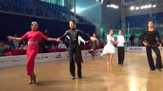 Mistrzostwa Polski Elbląg 2014 14-15 Latin 1/4 Samba 1