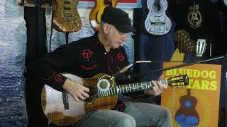 Kevin Ryan Guitars Koa Abbey Grand Parlor at Bluedog Guitars