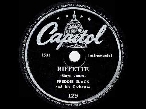 1943 HITS ARCHIVE: Riffette - Freddie Slack