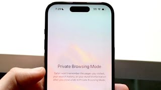 How To Turn Off Private Browsing On iPhone!