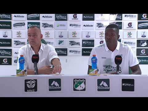 Rueda de prensa de Cali tras su partido con Santa Fe