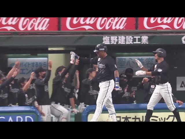 【1回表】連勝に向けて好発進!! マリーンズ・マーティンが先制2ランホームラン!! 2022年8月7日 埼玉西武ライオンズ 対 千葉ロッテマリーンズ