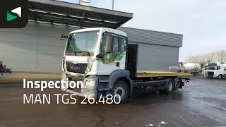 Вантажівка платформа MAN TGS 26.480 6X2 795cm platform Manual Lift axle Cruisecontrol Eur | Зображення 4 - Autoline