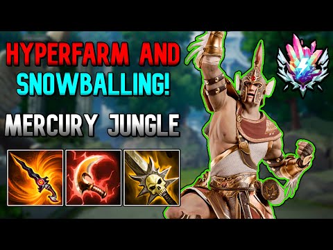 FASTEST LEVEL 20 IN SMITE 2! - Smite 2 Mercury Jungle Gameplay