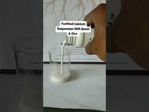 Fortified calcium suspension with boron & zinc, 200 ml