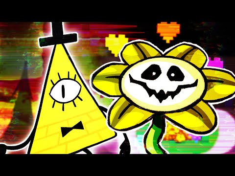 Bill Cipher vs Flowey the Flower. Snakebite Rap Battles (Gravity Falls vs Undertale)