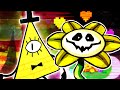 Bill Cipher Vs Flowey The Flower Snakebite Rap Battles Gravity Falls Vs Undertale