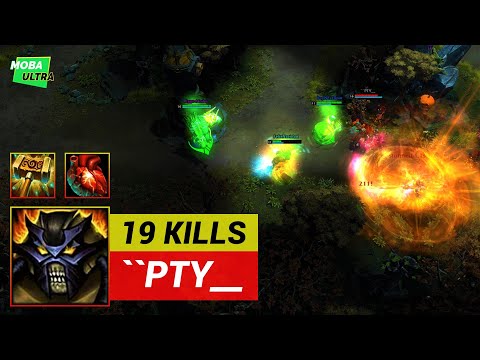 HoN Amun-Ra MOCK OF BRILLIANCE with BEHEMOTH'S HEART