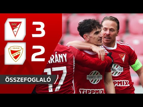 Fizz Liga: DVSC–DVTK 3–2 | összefoglaló