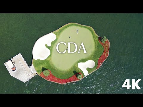 4K Drone Footage - Coeur d'Alene - Ambient Drone Film