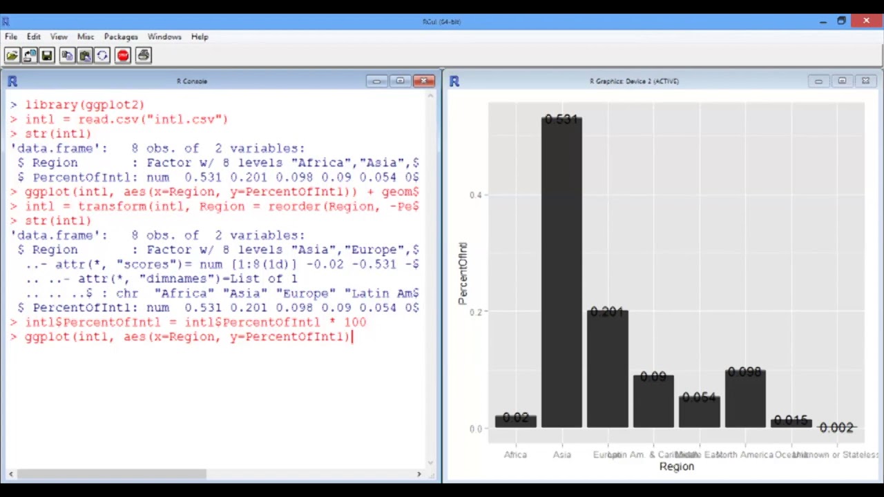 7.4.4 R7. Visualization - Video 3: Bar Charts in R