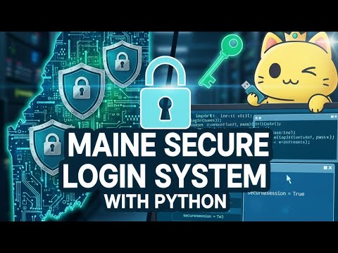 Secure Login System In Python Complete Project With Database 2025 Python Coding Project
