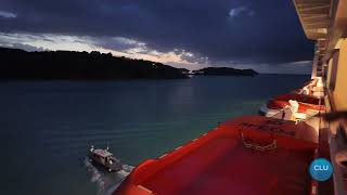 MSC Magnifica Balcony View | Leaving the Island of Antigua