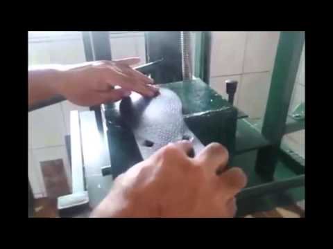 Maquinas de fazer chinelos com com corte duplo