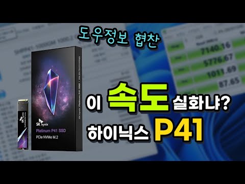 와... 이 속도 실화냐?! [ 하이닉스 P41 ]