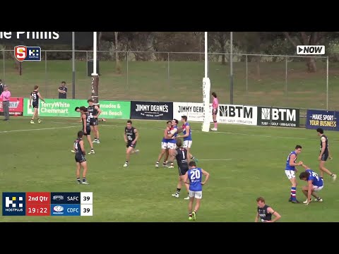 Central's Anzac Lochowiak perfect crumb & dribbler - Rd 12 Hostplus SANFL Snapshot