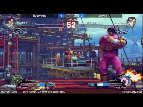TG Fight Club SSF4 Ranbat 2.4 Winners Semi-Final - Robofobe (TH) vs. Qwace (CH)