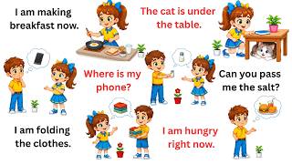 Daily Use English Sentences at Home | Spoken English Practice | English Conversation for Beginners