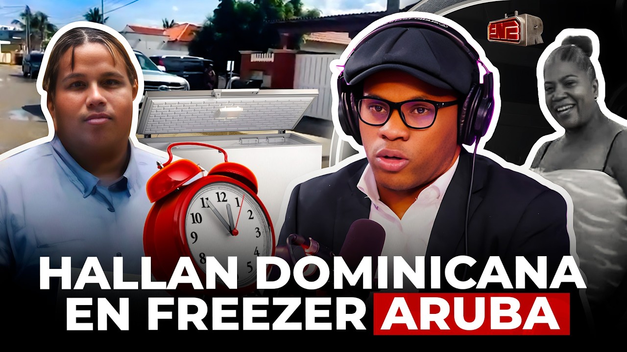 ¡HORROR EN ARUBA! TOLENTINO LE PONE EL RELOJ A HIJASTRO TRAS HALLAZGO DE DOMINICANA EN FREEZER